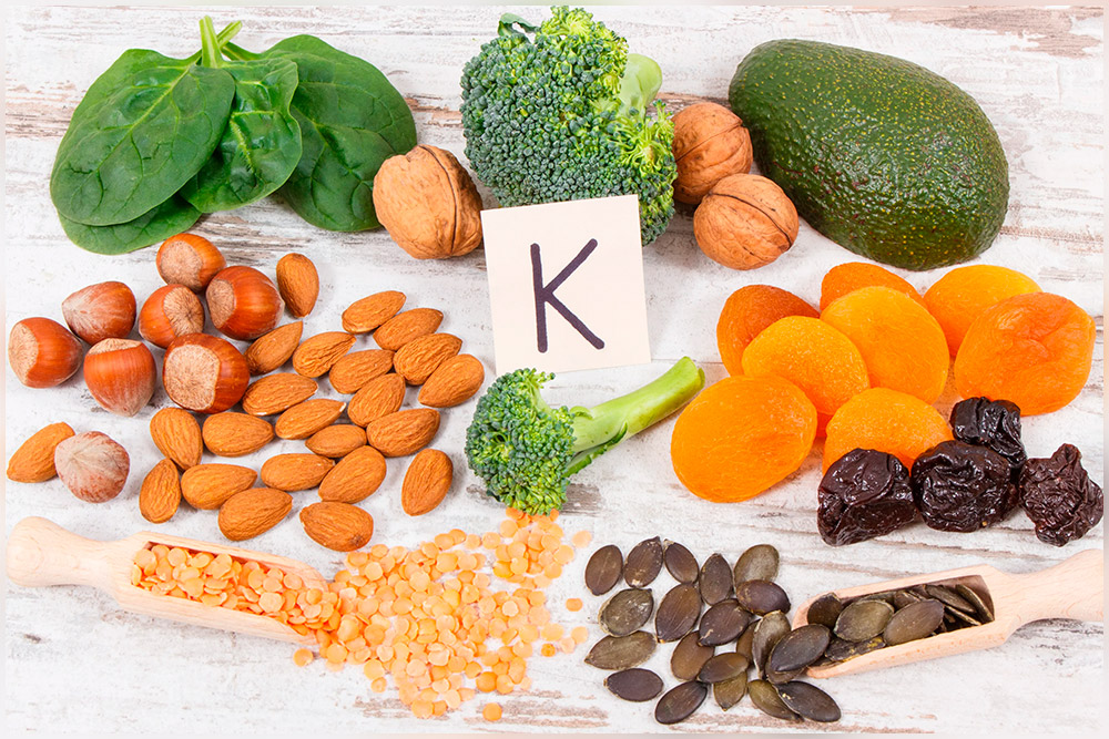 В каких продуктах есть витамин K